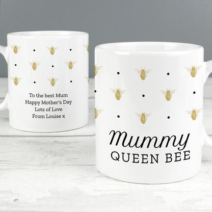 Personalised Queen Bee Mug - MK&JD Gifts