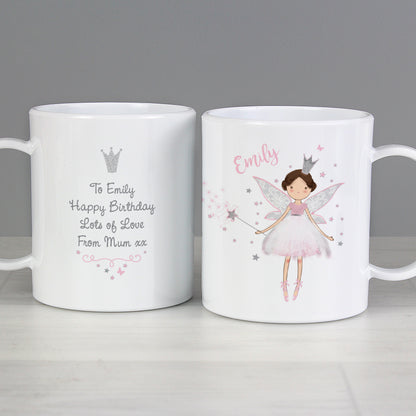 Personalised Fairy Princess Plastic Mug - MK&JD Gifts