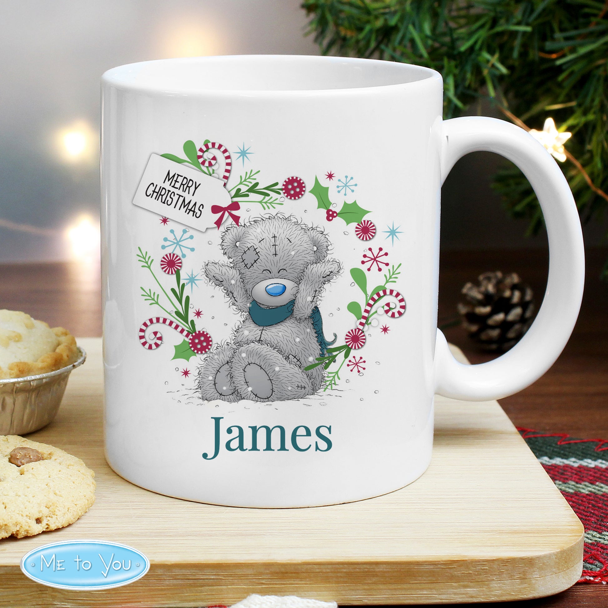 Personalised Me to You 'For Grandad Dad' Christmas Mug - MK&JD Gifts