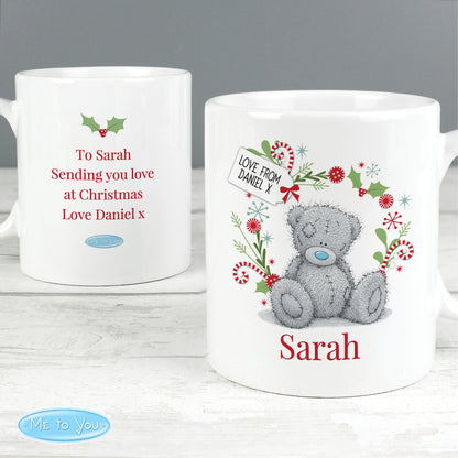 Personalised Me to You 'For Nan, Grandma, Mum' Christmas Mug - MK&JD Gifts