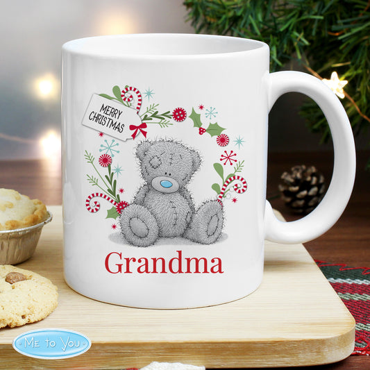 Personalised Me to You 'For Nan, Grandma, Mum' Christmas Mug - MK&JD Gifts