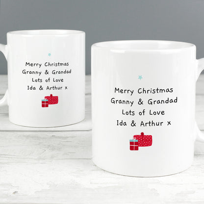 Personalised Mr & Mrs Claus Mug Set - MK&JD Gifts