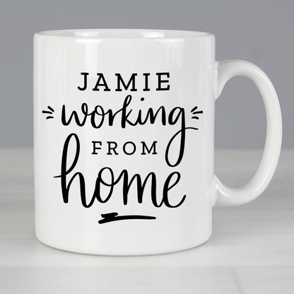 Personalised Working From Home Mug - MK&JD Gifts