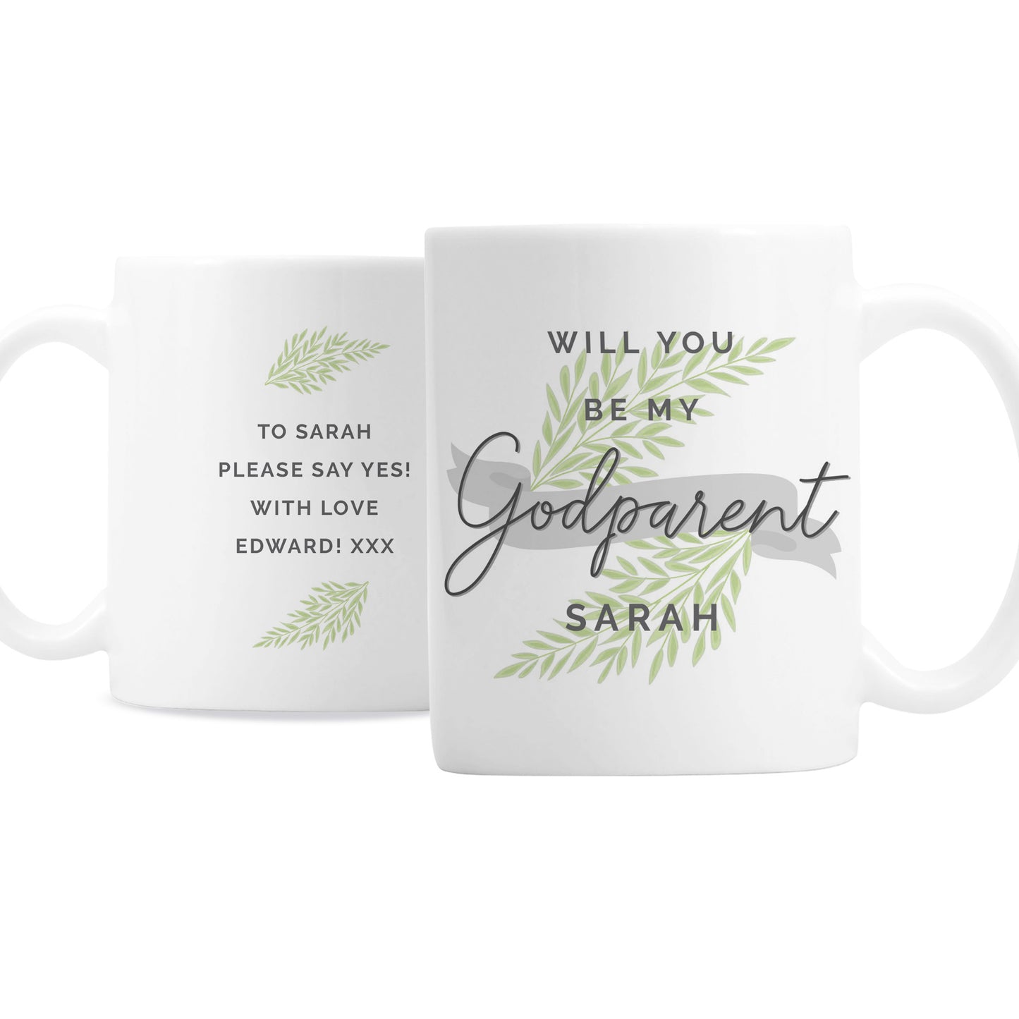 Personalised Godparent Mug - MK&JD Gifts