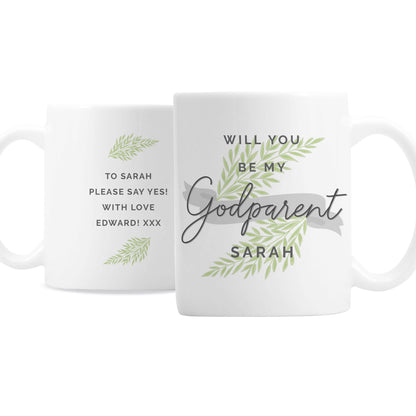 Personalised Godparent Mug - MK&JD Gifts