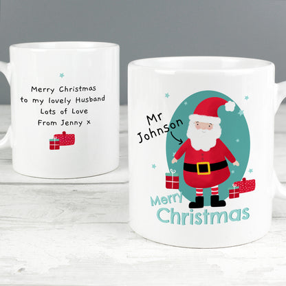 Personalised Mr Claus Christmas Mug - MK&JD Gifts