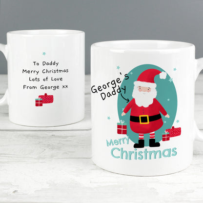 Personalised Mr Claus Christmas Mug - MK&JD Gifts