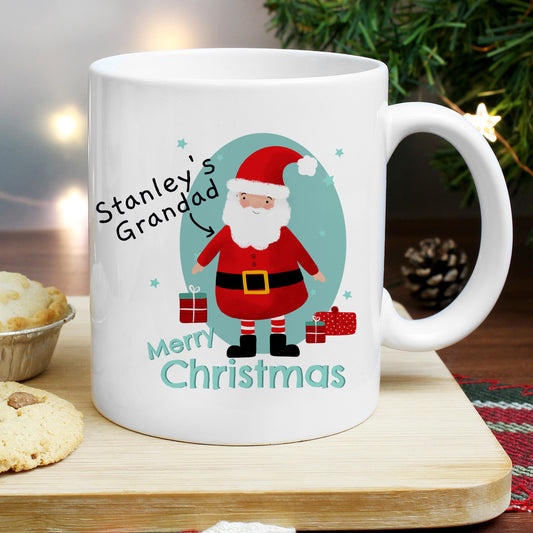 Personalised Mr Claus Christmas Mug - MK&JD Gifts