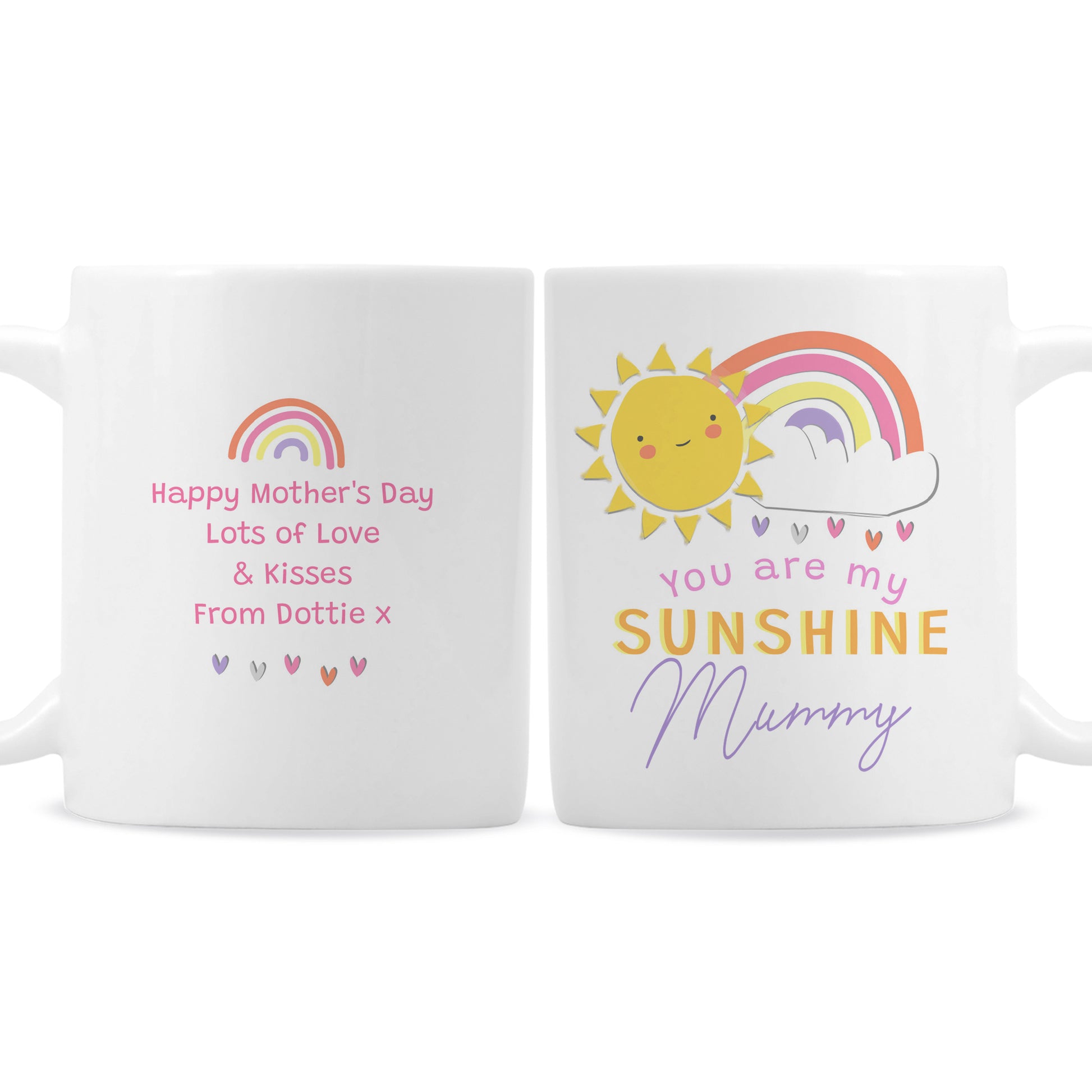 Personalised You Are My Sunshine Mug - MK&JD Gifts