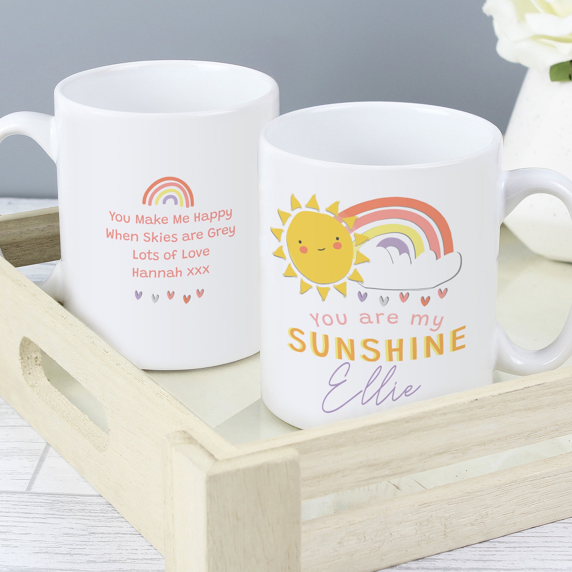 Personalised You Are My Sunshine Mug - MK&JD Gifts