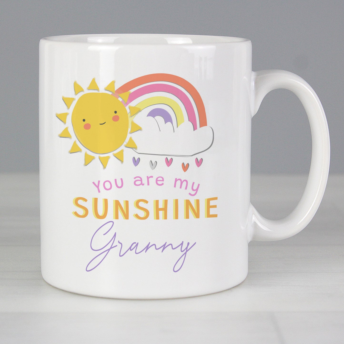 Personalised You Are My Sunshine Mug - MK&JD Gifts