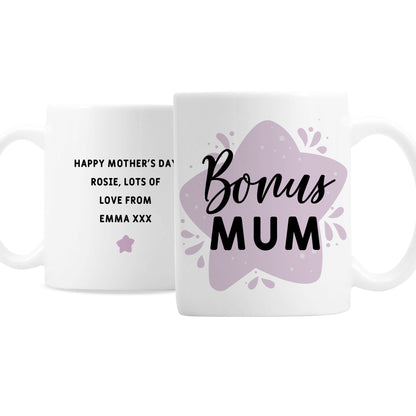 Personalised To My Bonus Mum Mug - MK&JD Gifts