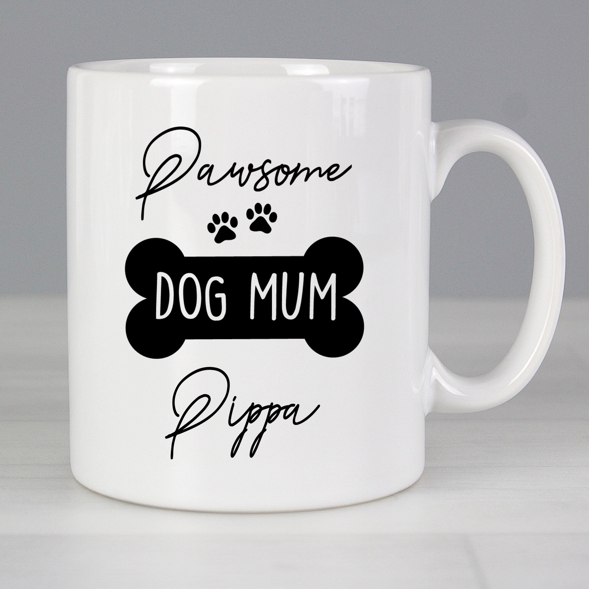 Personalised Pawsome Dog Mum Mug - MK&JD Gifts