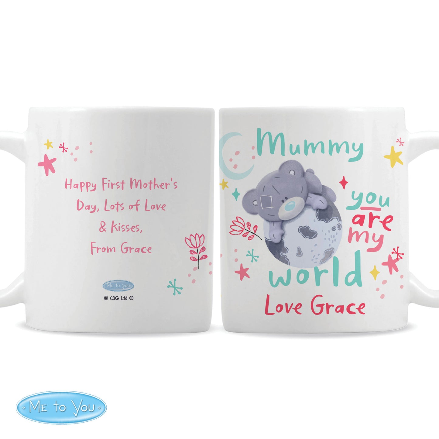 Personalised You Are My World Me To You Mug - MK&JD Gifts