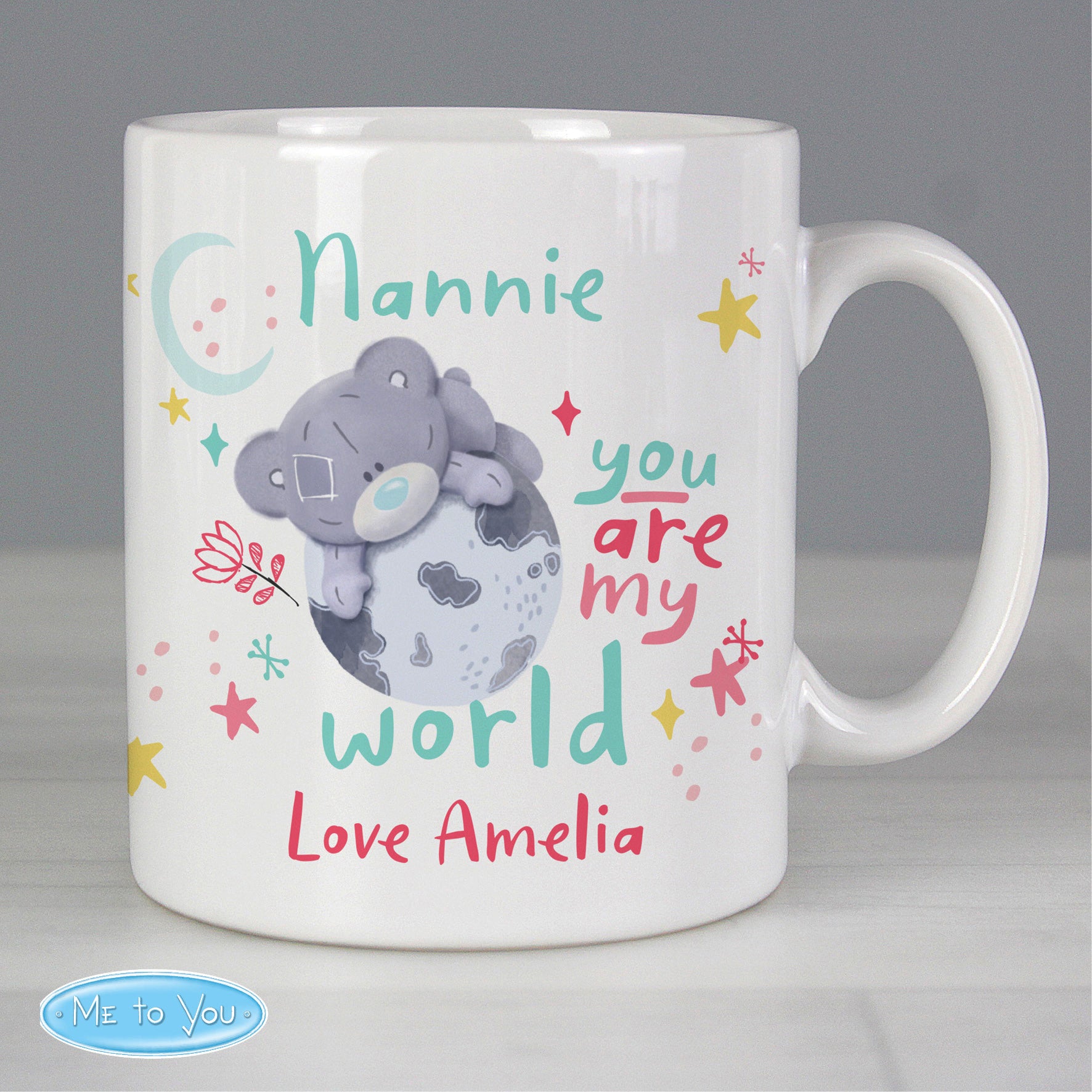 Personalised You Are My World Me To You Mug - MK&JD Gifts