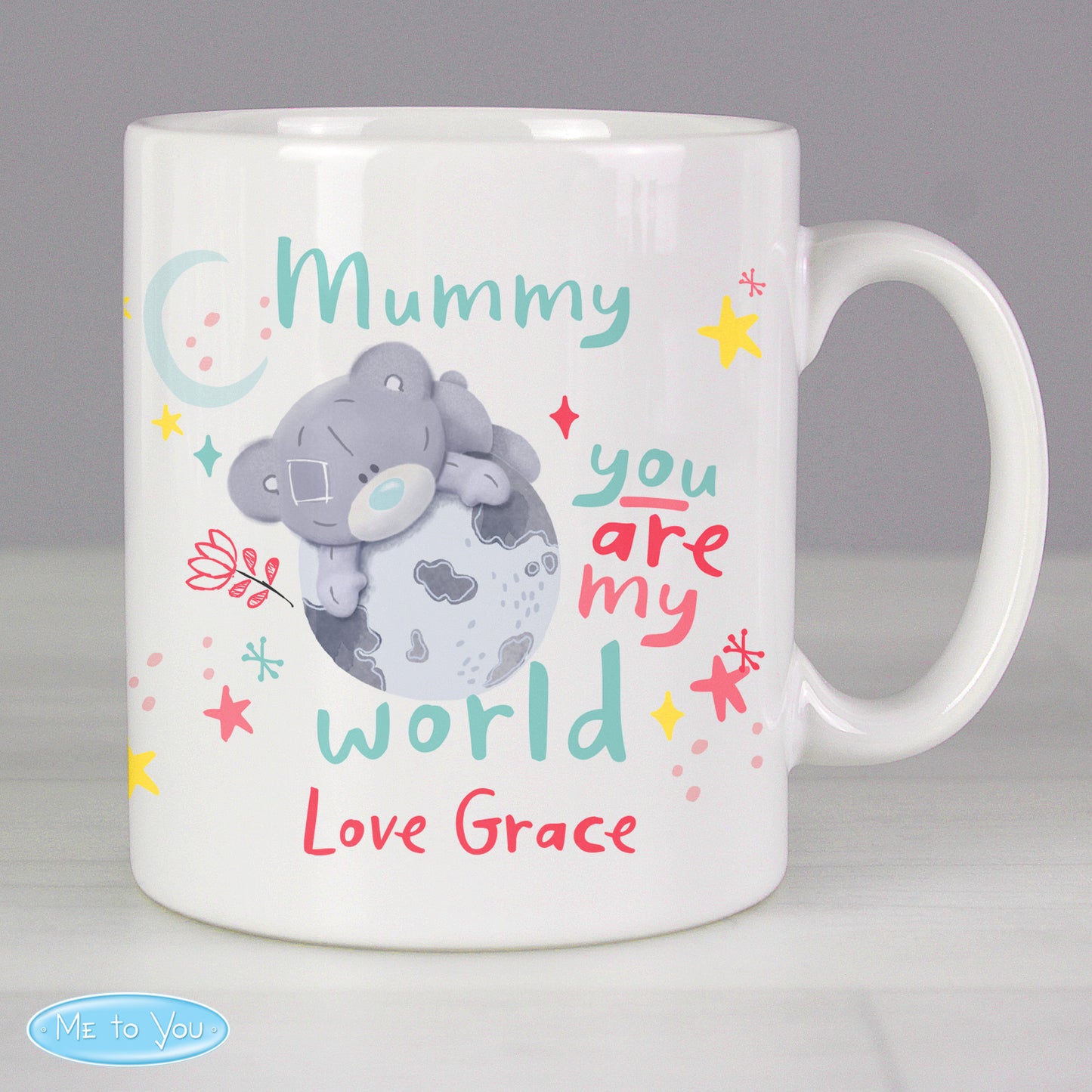 Personalised You Are My World Me To You Mug - MK&JD Gifts