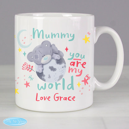 Personalised You Are My World Me To You Mug - MK&JD Gifts