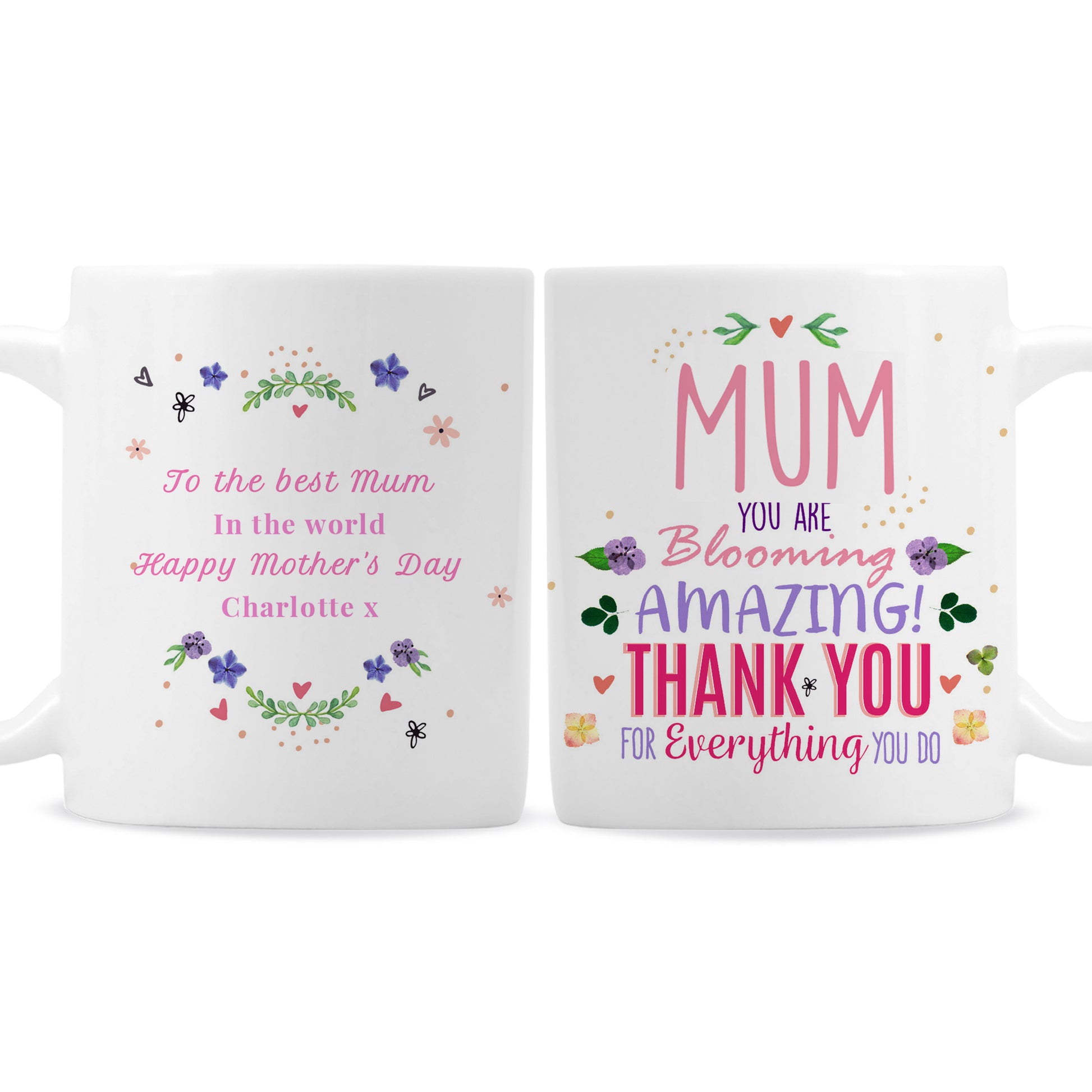 Personalised You Are Blooming Amazing Mug - MK&JD Gifts