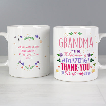 Personalised You Are Blooming Amazing Mug - MK&JD Gifts