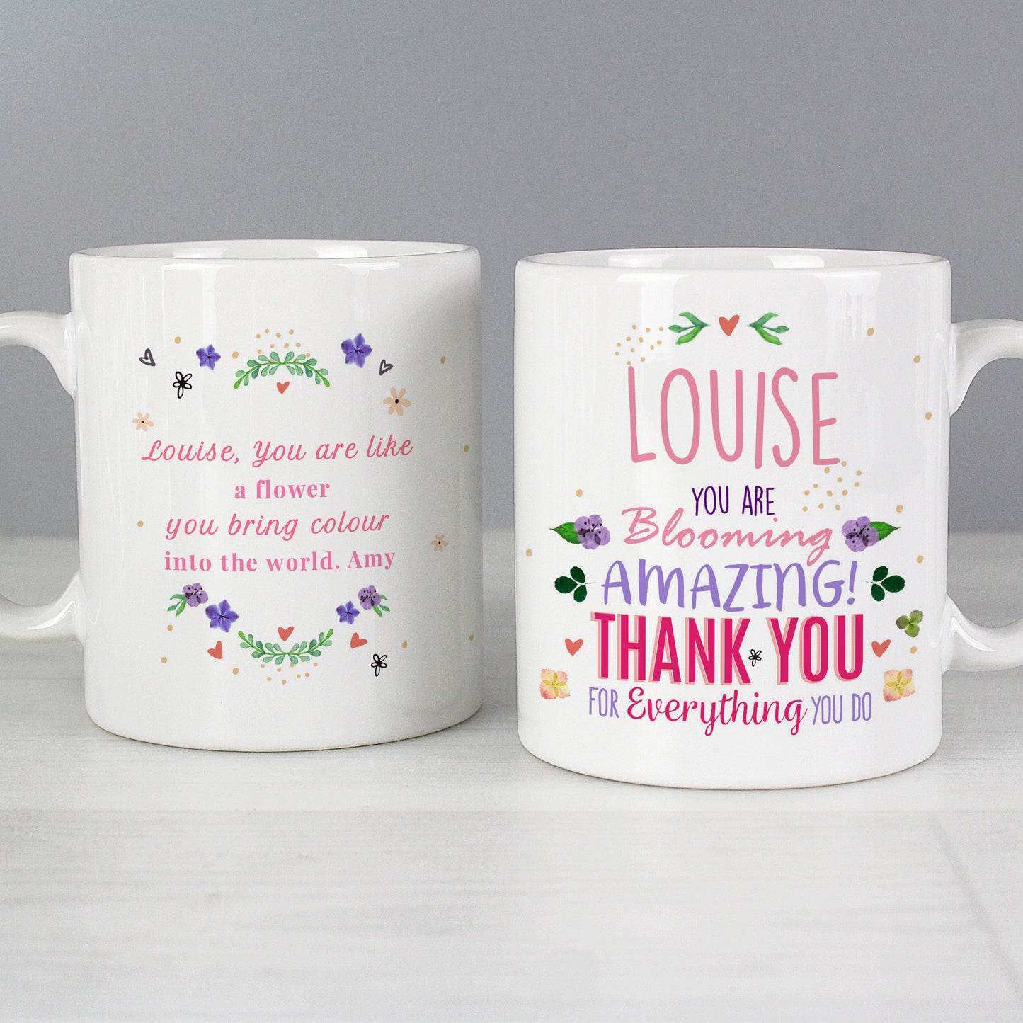 Personalised You Are Blooming Amazing Mug - MK&JD Gifts