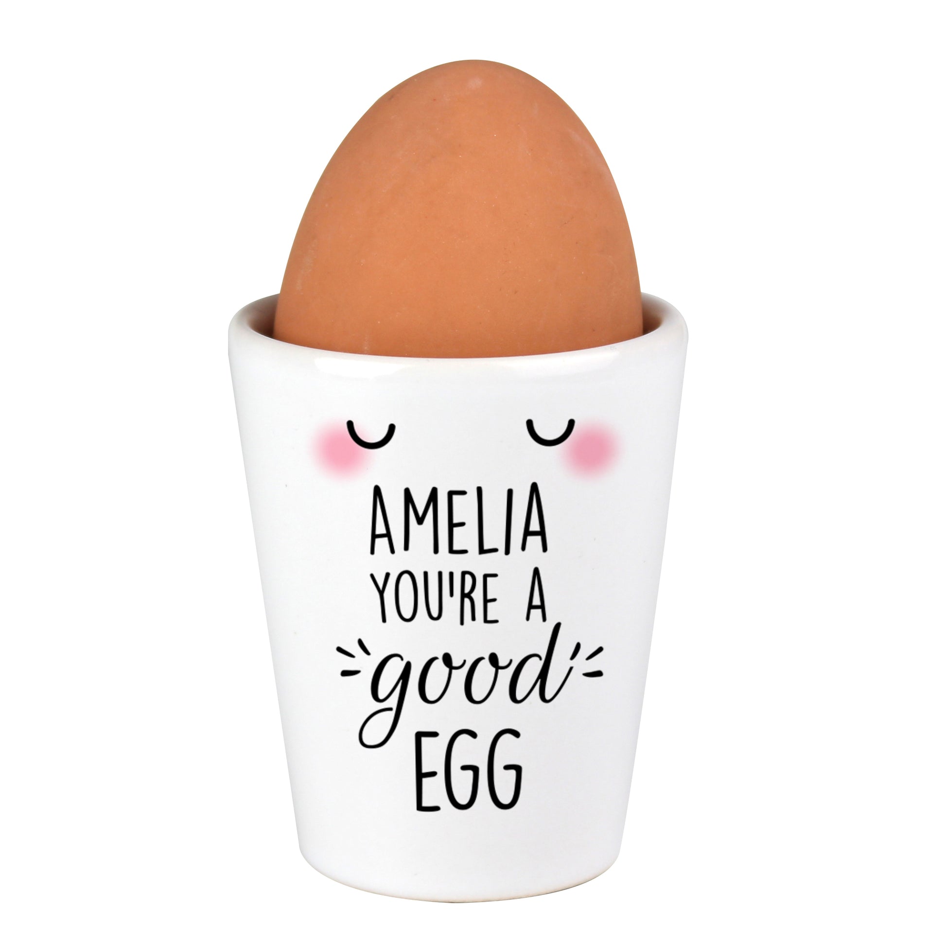 Personalised You're A Good Egg Cup - MK&JD Gifts