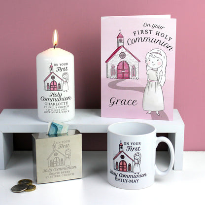 Personalised Girls First Holy Communion Mug - MK&JD Gifts