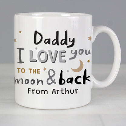 Personalised To the Moon and Back Mug - MK&JD Gifts