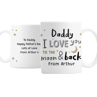 Personalised To the Moon and Back Mug - MK&JD Gifts