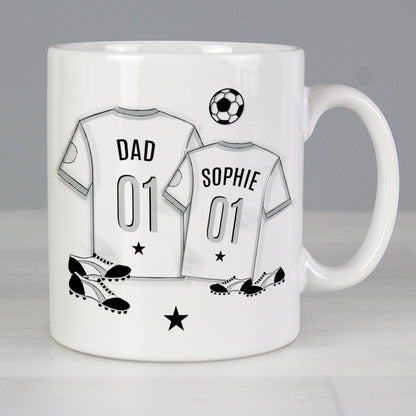 Personalised Football Mini Me Mug - MK&JD Gifts