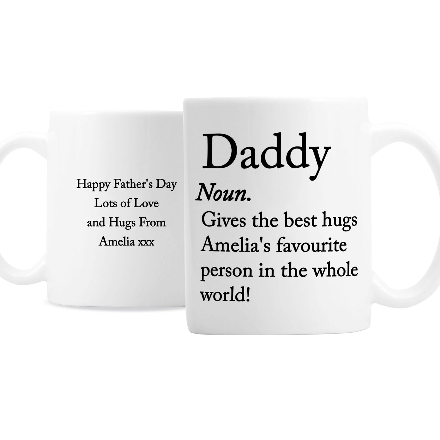 Personalised Dictionary Definition Mug - MK&JD Gifts