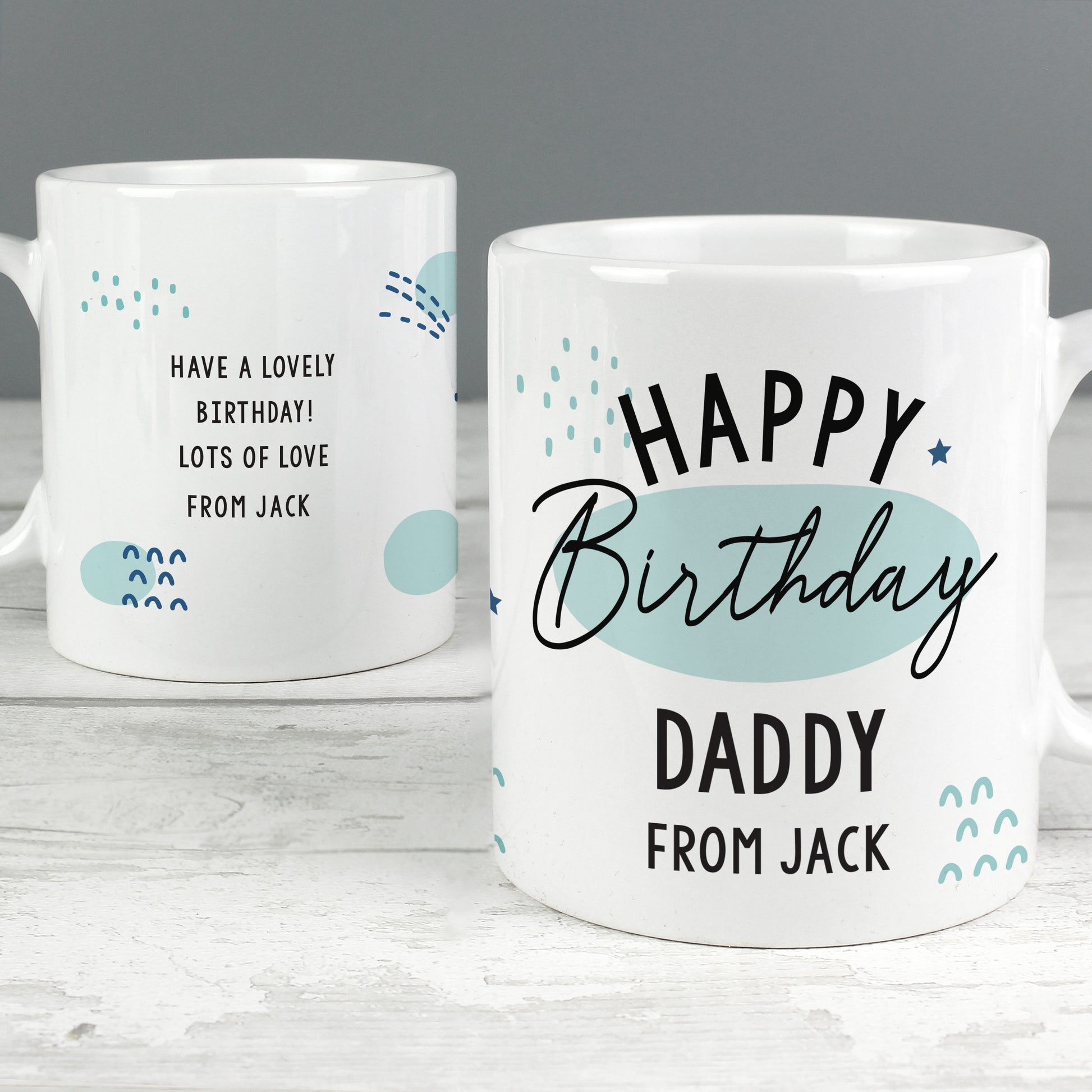 Personalised Happy Birthday Mug - MK&JD Gifts