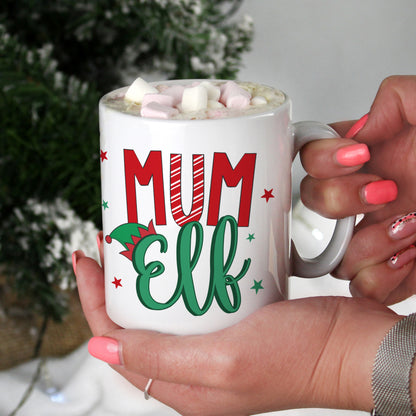 Personalised Mum Elf Mug - MK&JD Gifts