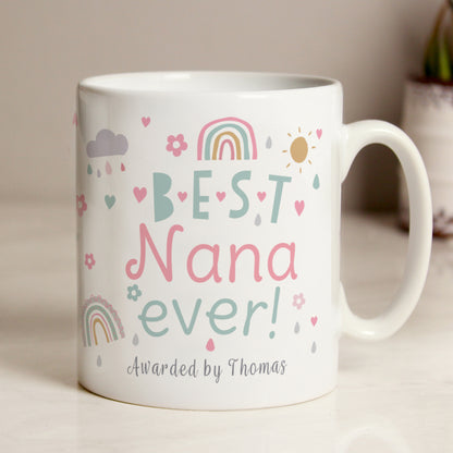 Personalised Best Ever Rainbows & Sunshine Mug - MK&JD Gifts