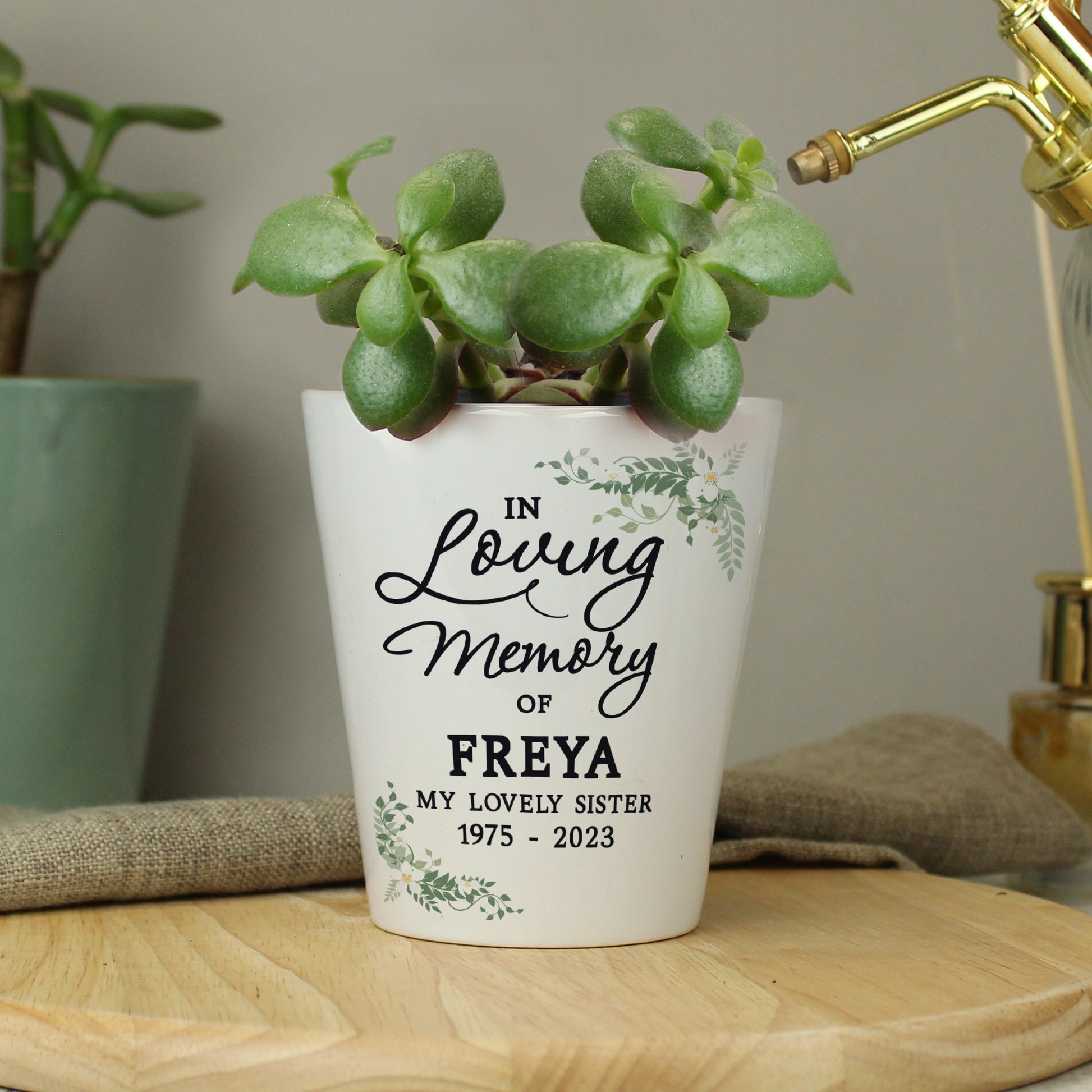 Personalised In Loving Memory Plant Pot - MK&JD Gifts