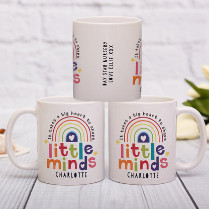 Personalised Shape Little Minds Mug - MK&JD Gifts
