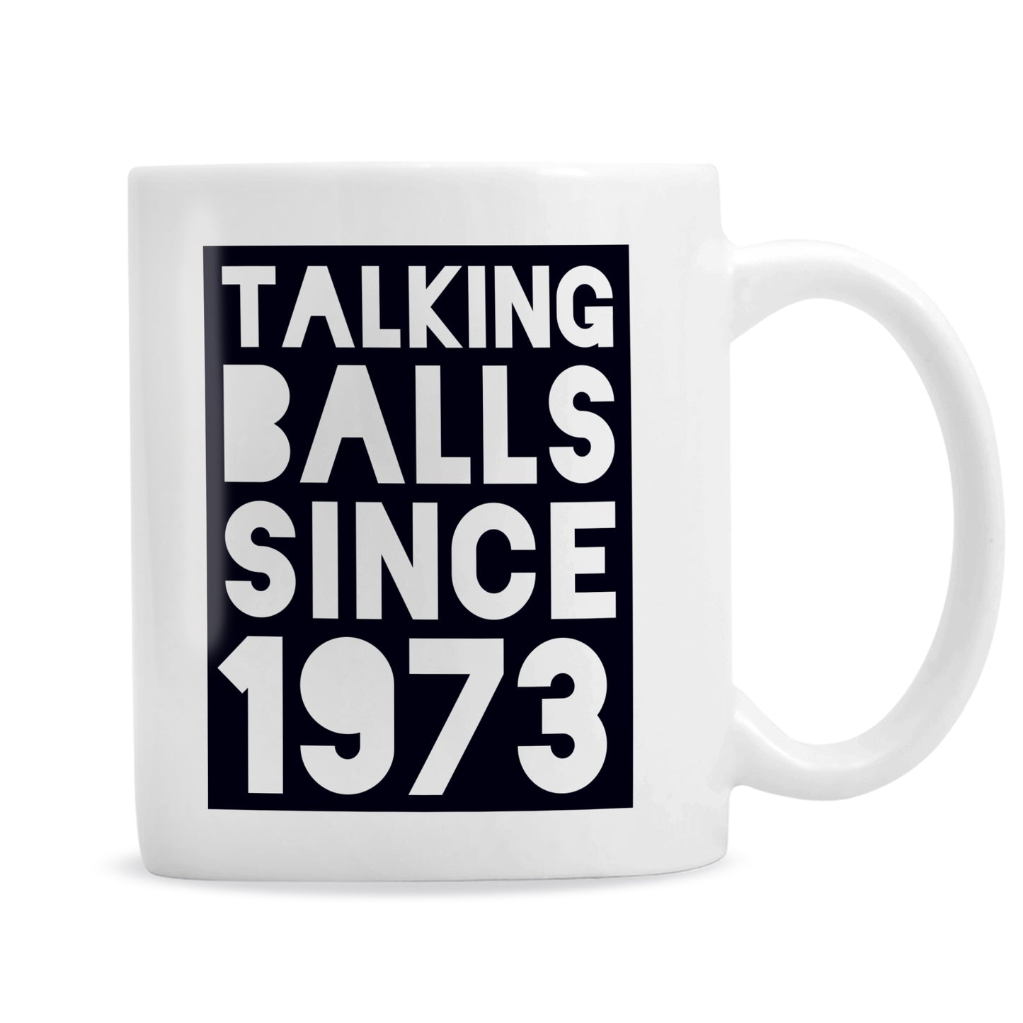 Personalised Talking Balls Since Mug - MK&JD Gifts