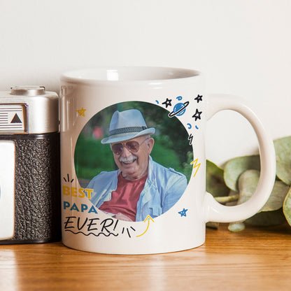 Personalised Best Ever Photo Upload Mug - MK&JD Gifts