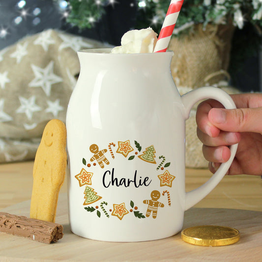 Personalised Christmas Milk Jug - MK&JD Gifts