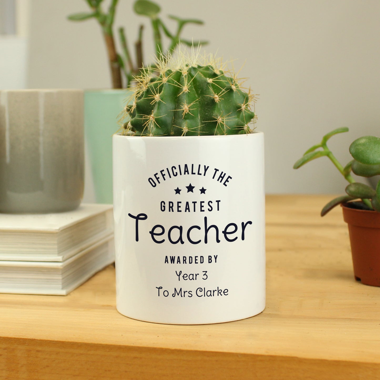Personalised Officially The Greatest Ceramic Storage Pot - MK&JD Gifts