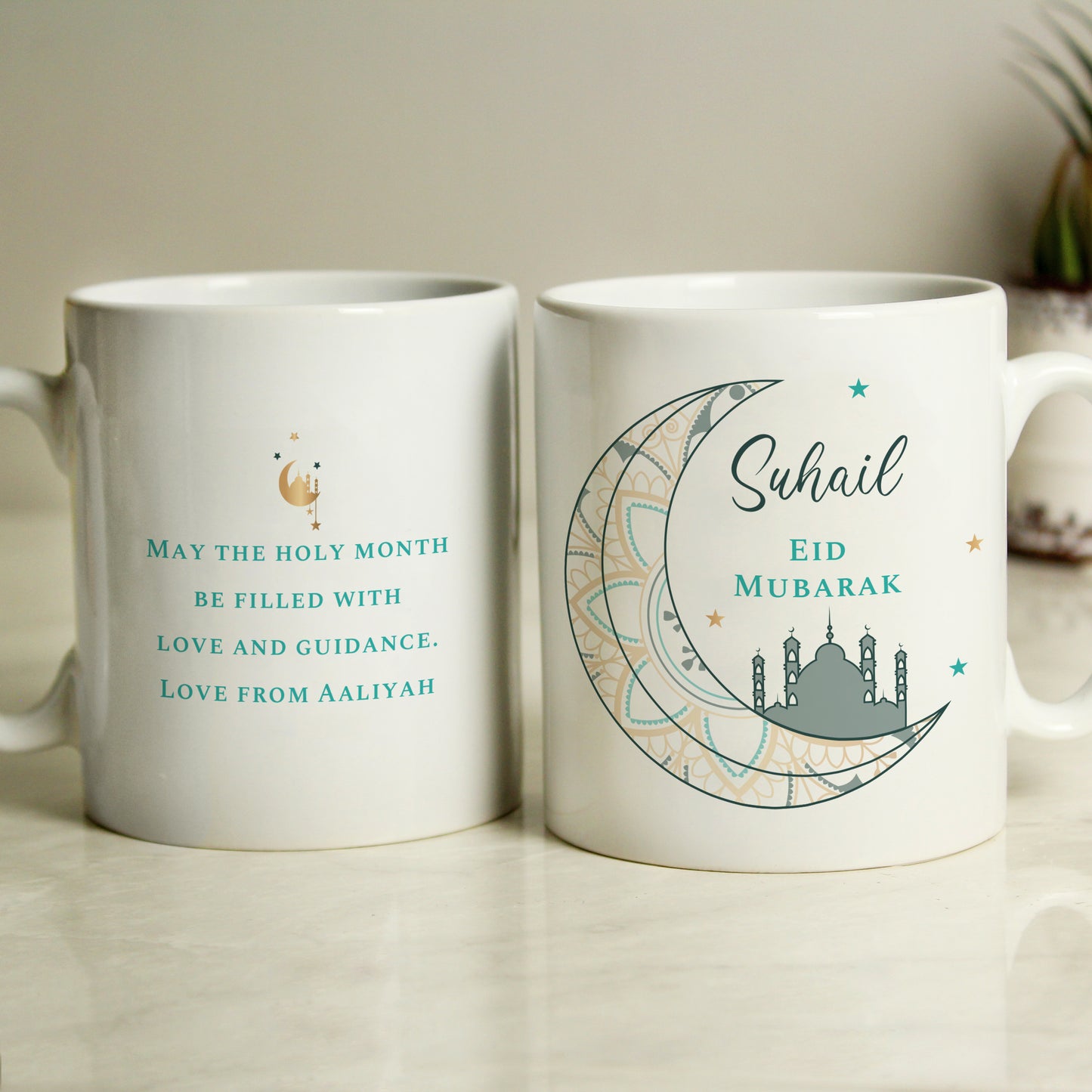 Personalised Eid and Ramadan Mug - MK&JD Gifts