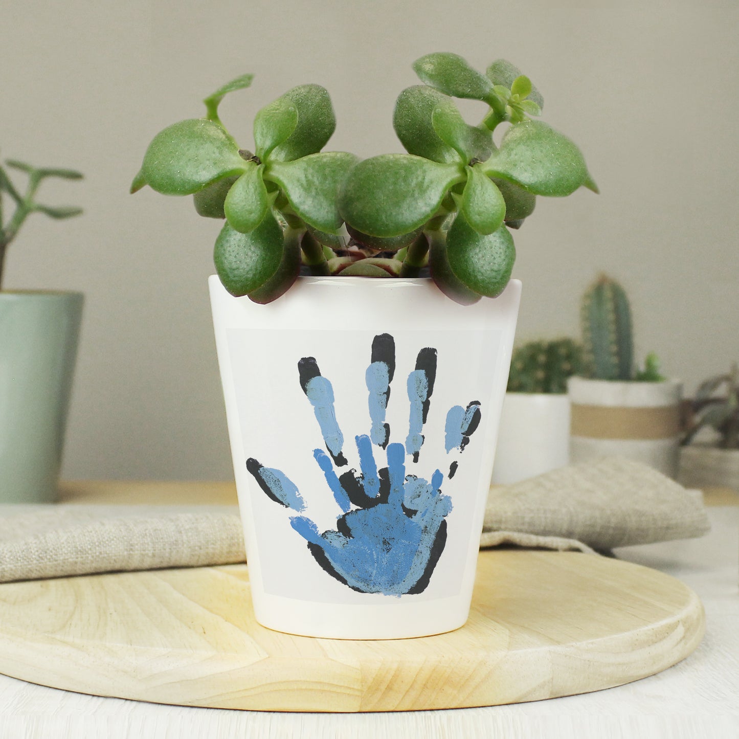 Personalised Childrens Drawing Photo Upload Plant Pot - MK&JD Gifts