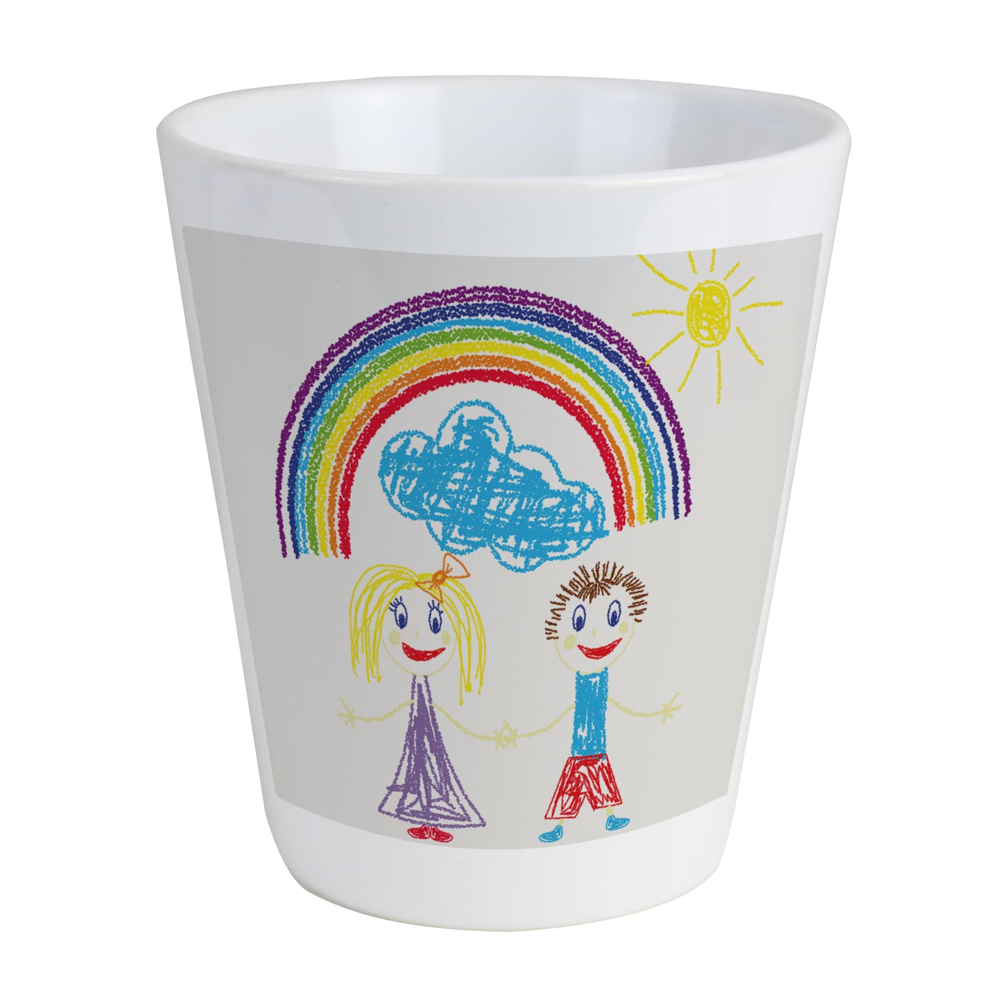 Personalised Childrens Drawing Photo Upload Plant Pot - MK&JD Gifts