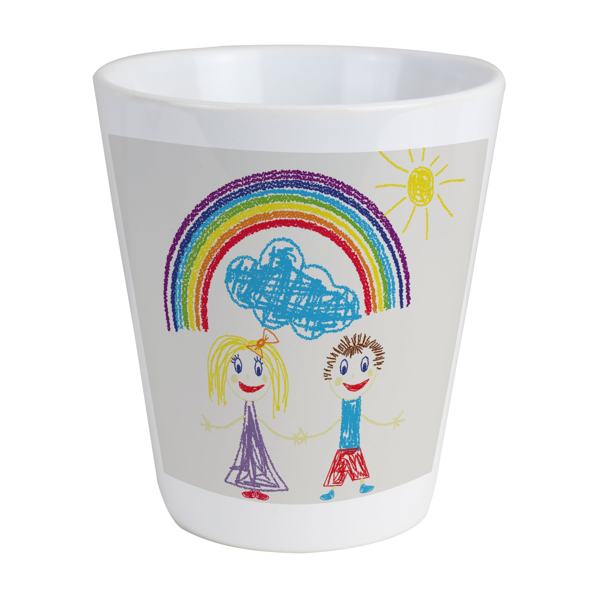 Personalised Childrens Drawing Photo Upload Plant Pot - MK&JD Gifts