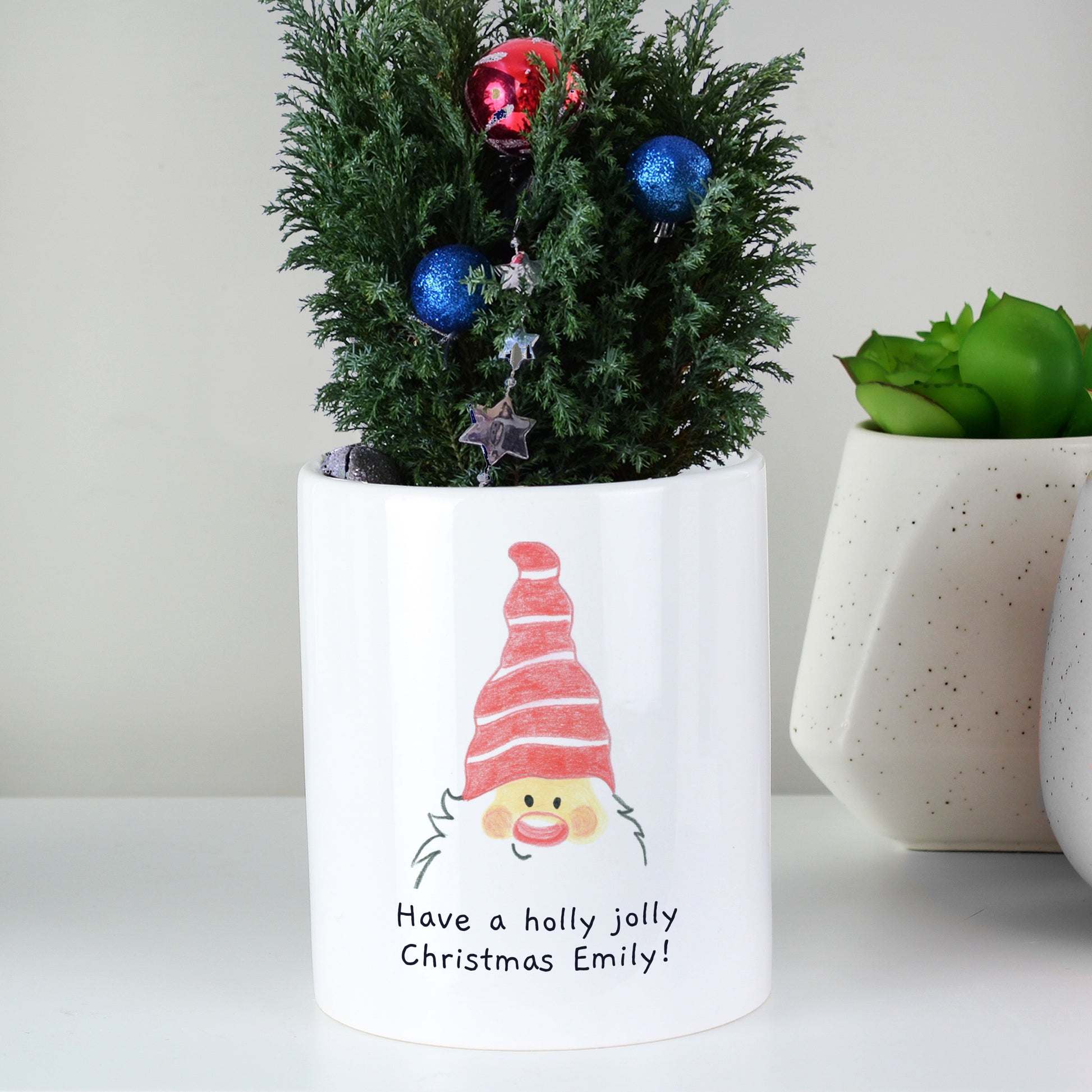 Personalised Childrens Drawing Photo Storage Pot - MK&JD Gifts