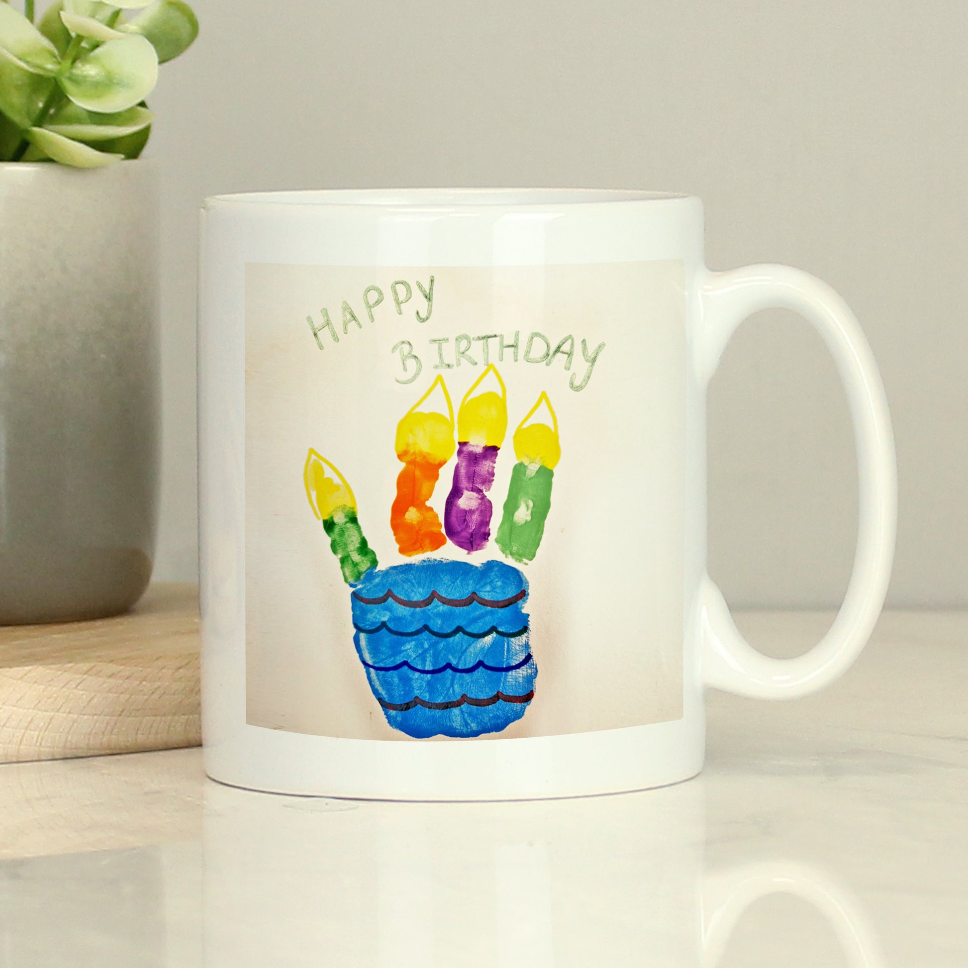 Personalised Childrens Drawing Photo Upload Mug - MK&JD Gifts