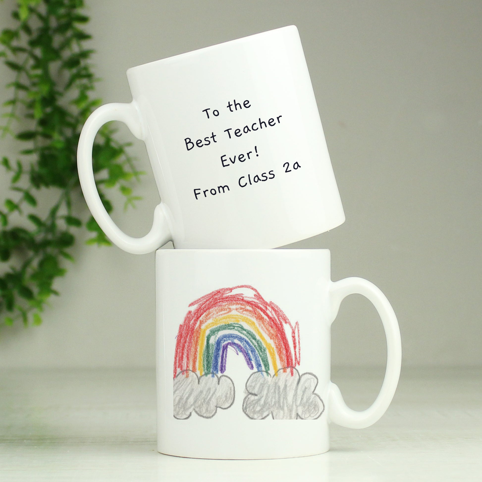 Personalised Childrens Drawing Photo Upload Mug - MK&JD Gifts