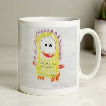 Personalised Childrens Drawing Photo Upload Mug - MK&JD Gifts