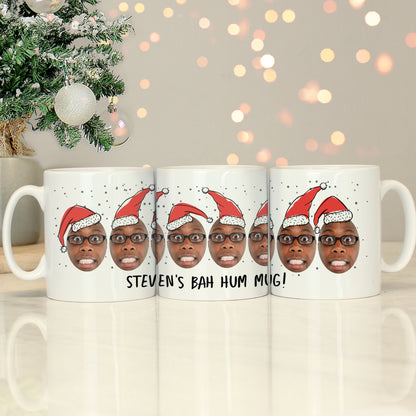 Personalised Photo Upload Santa Mug - MK&JD Gifts