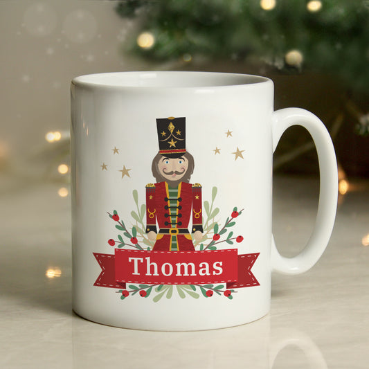 Personalised Christmas Nutcracker Mug - MK&JD Gifts