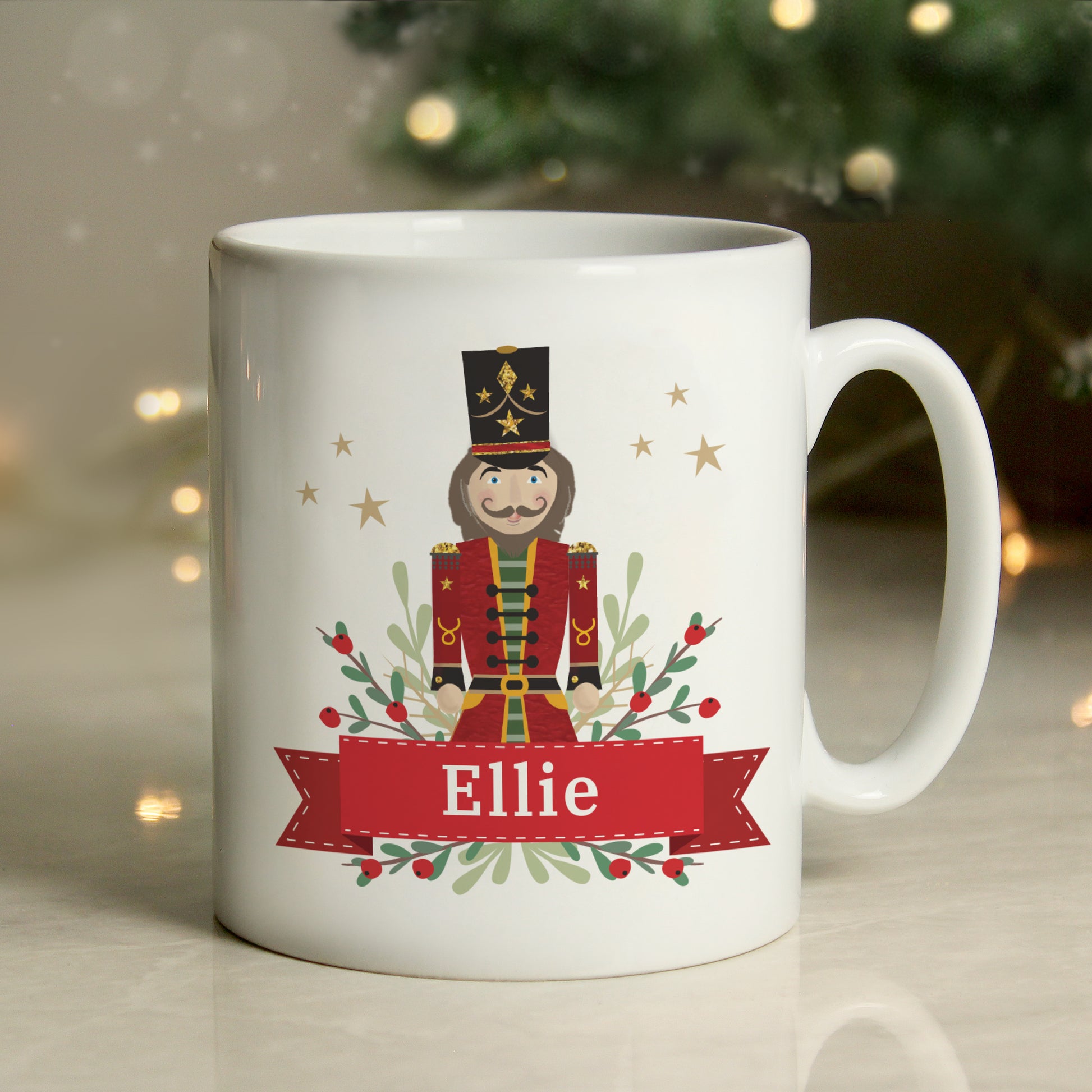 Personalised Christmas Nutcracker Mug - MK&JD Gifts